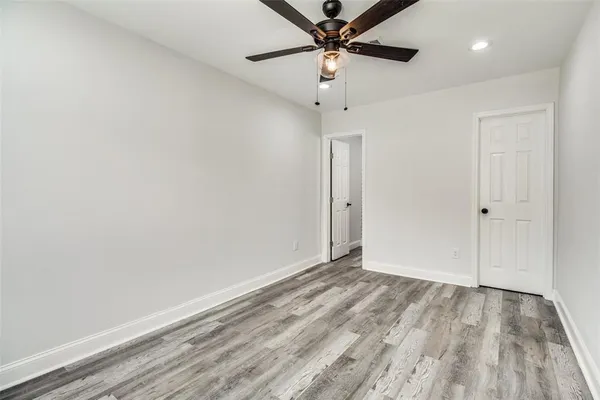 wooden floor in an empty room