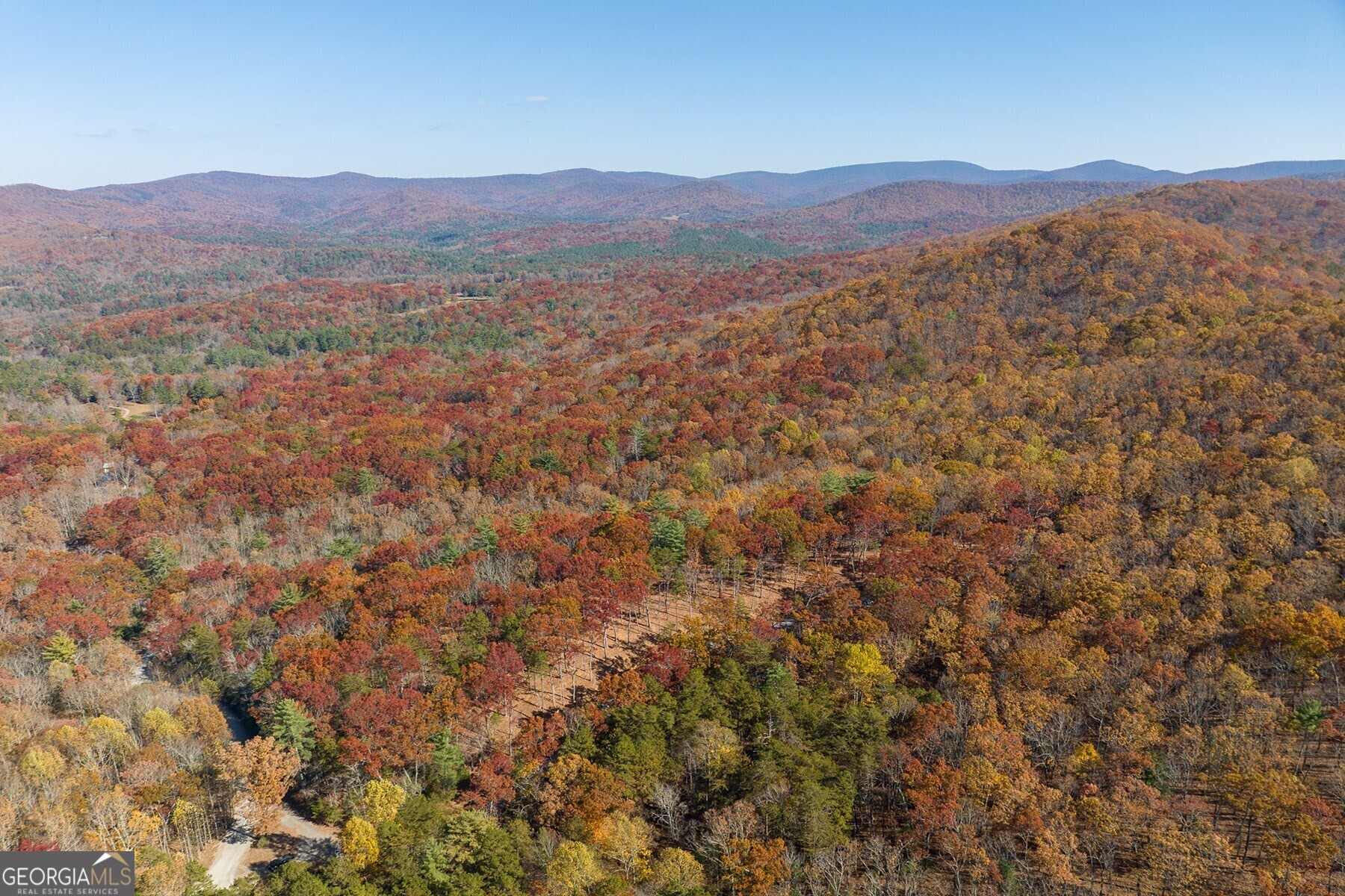 Lot 40 Preserve Trail Ellijay, GA 30536 - Photo 22 of 31 a view of a lush green hillside and a mountain
