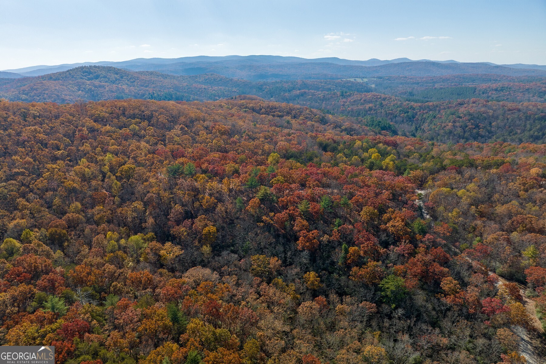 Lot 40 Preserve Trail Ellijay, GA 30536 - Photo 23 of 31 a view of a lush green hillside and houses