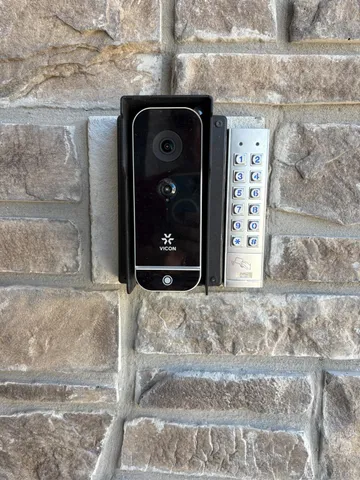 a view of front door