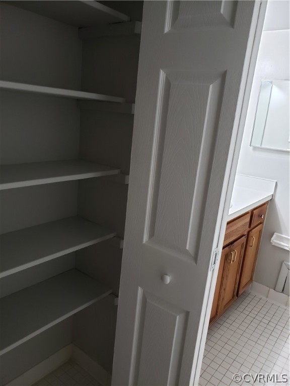 5612 Crenshaw Road, Unit 1113 Richmond, VA 23227 - Photo 4 of 19 a view of walk in closet with empty racks