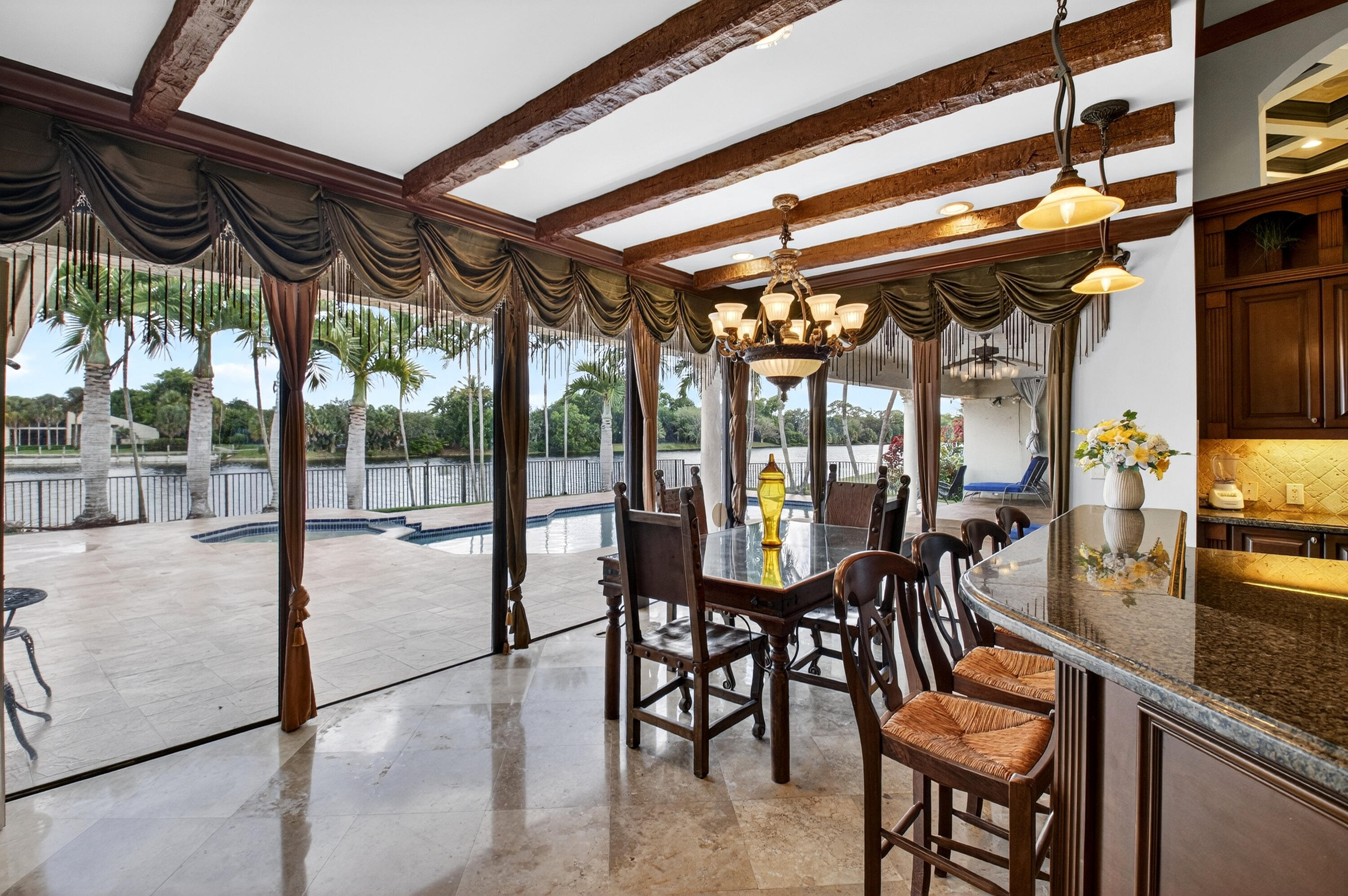 1940 Southwest 7th Place Boca Raton, FL 33486 - Photo 14 of 49 Long Lake Views From Kitchen