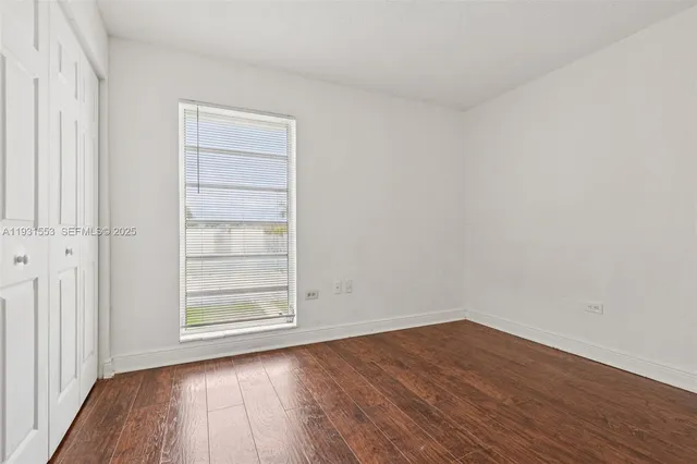 wooden floor in an empty room