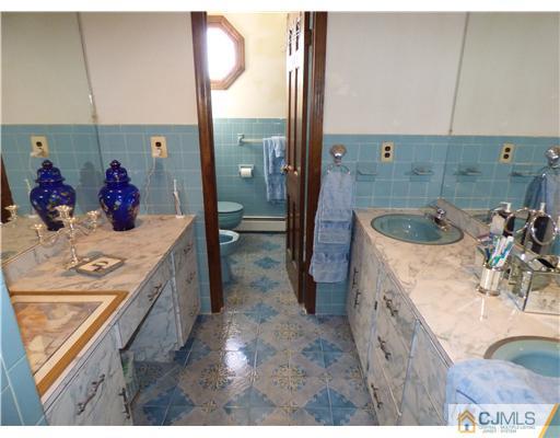 12 Sherwood Road Edison, NJ 08820 - Photo 20 of 23 a bathroom with a sink and a mirror