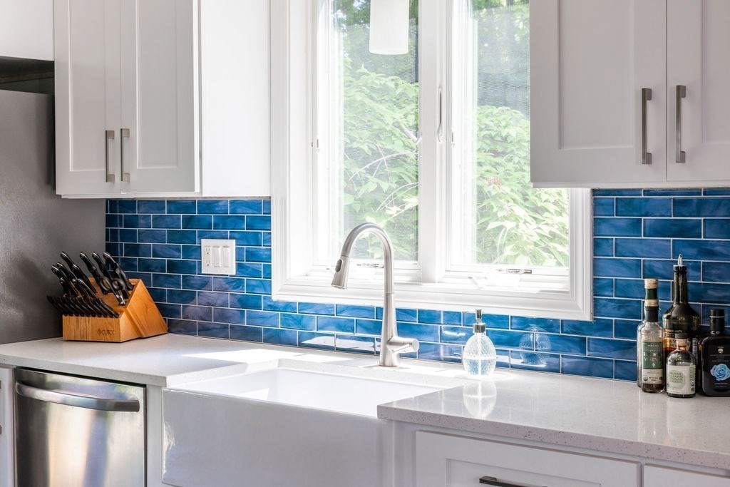 85 Pitman Road Marblehead, MA 01945 - Photo 10 of 27 a kitchen with a sink and a window