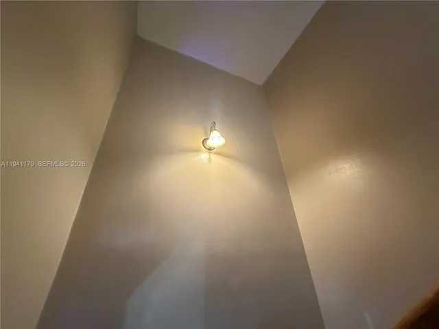 a view of a small space