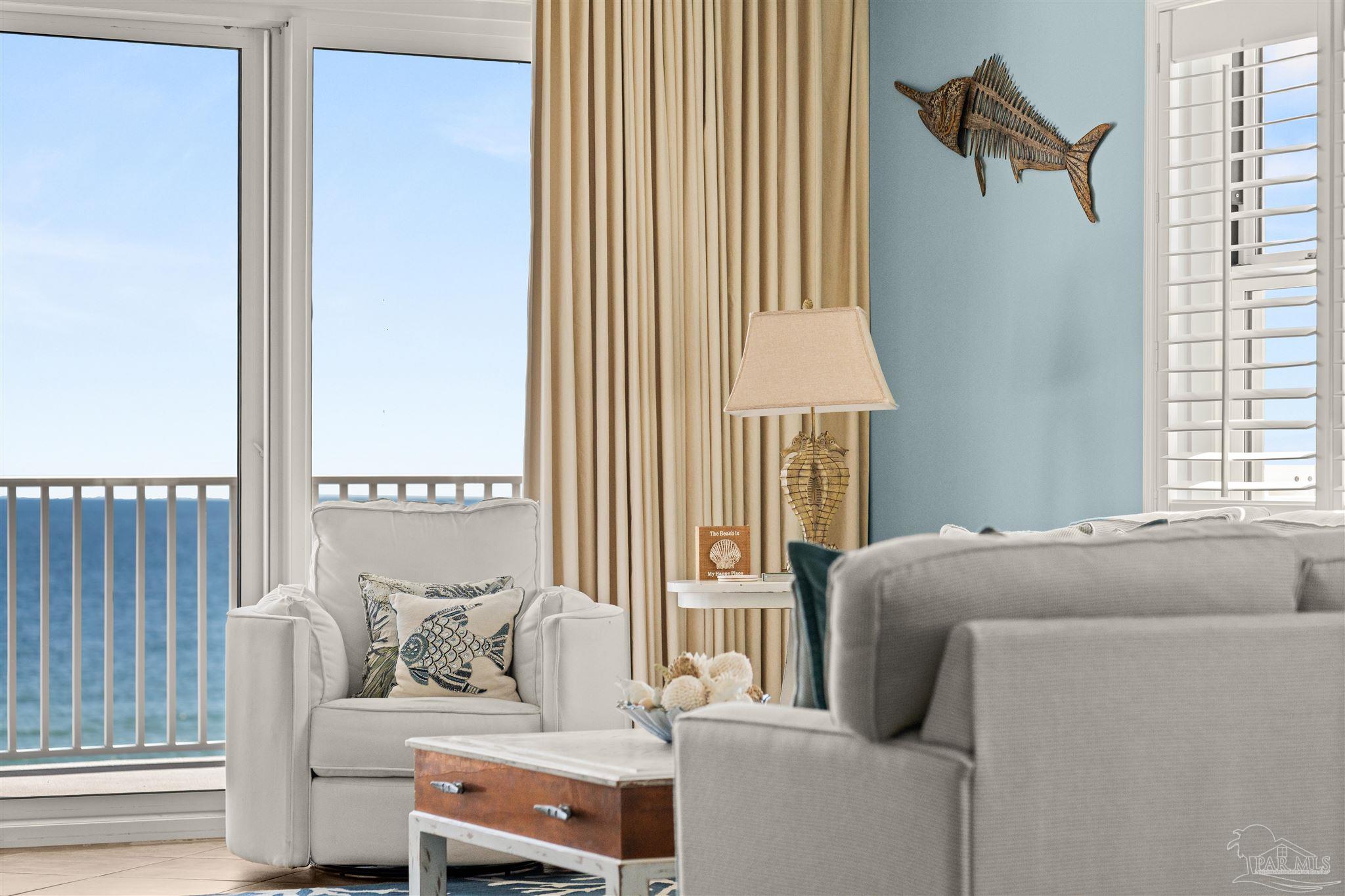 14511 Perdido Key Drive, Unit 508 Perdido Key, FL 32507 - Photo 16 of 59 a living room with furniture and a window