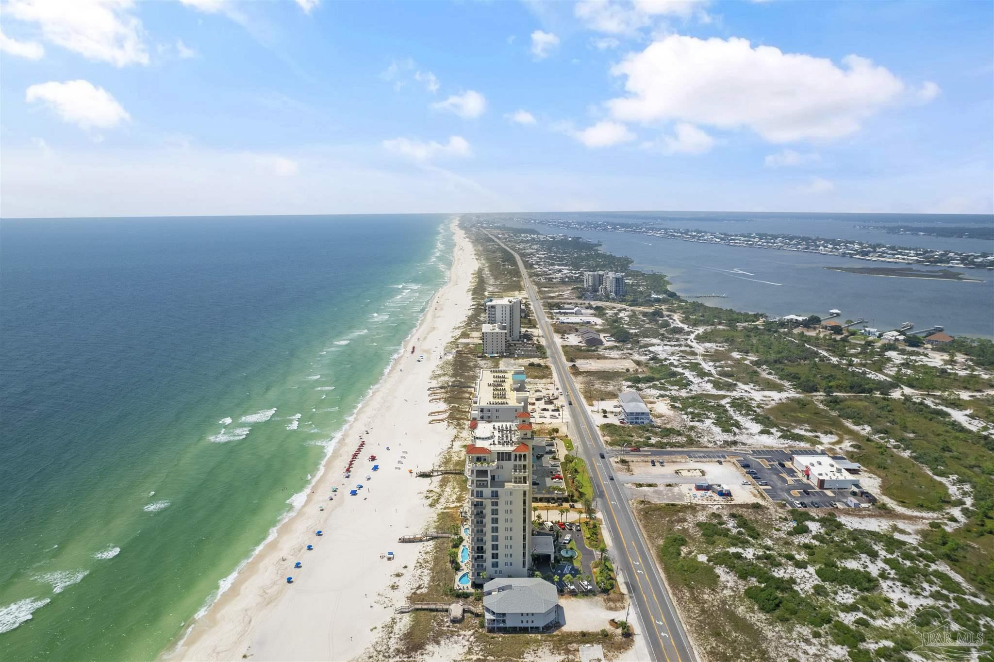 14511 Perdido Key Drive, Unit 508 Perdido Key, FL 32507 - Photo 46 of 59 an aerial view of residential houses with outdoor space
