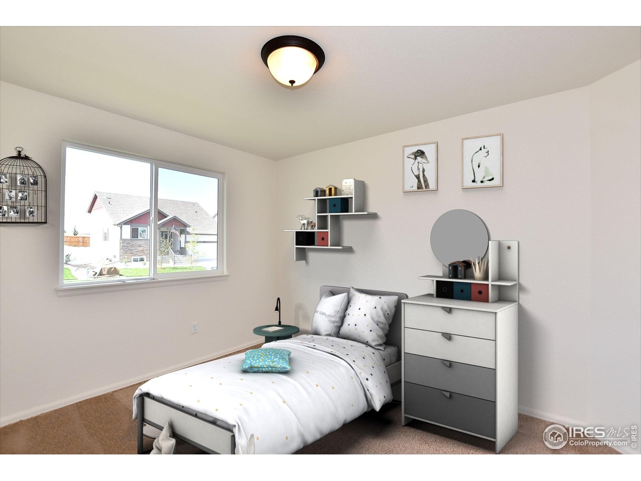 612 87th Avenue Greeley, CO 80634 - Photo 8 of 37 a bedroom with a bed and a window