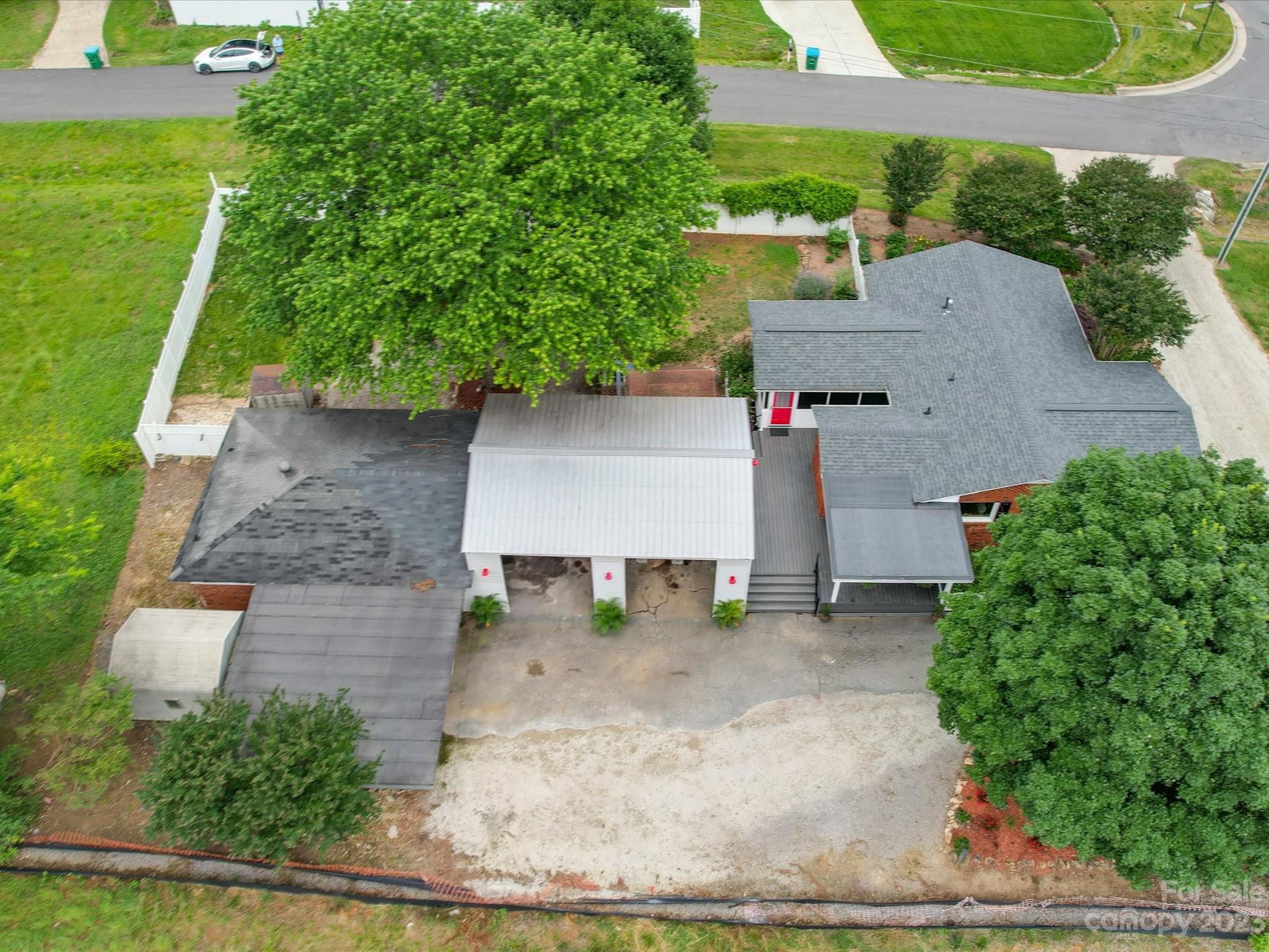4197 Stallings Road Harrisburg, NC 28075 - Photo 39 of 41 an aerial view of a house with outdoor space patio and entertaining space