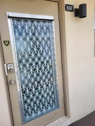 view of a door