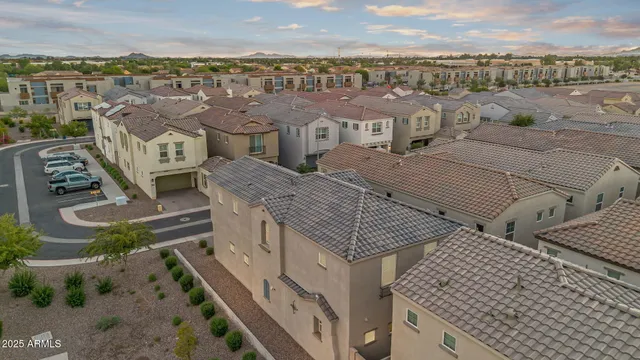 a view of a city in middle of a city