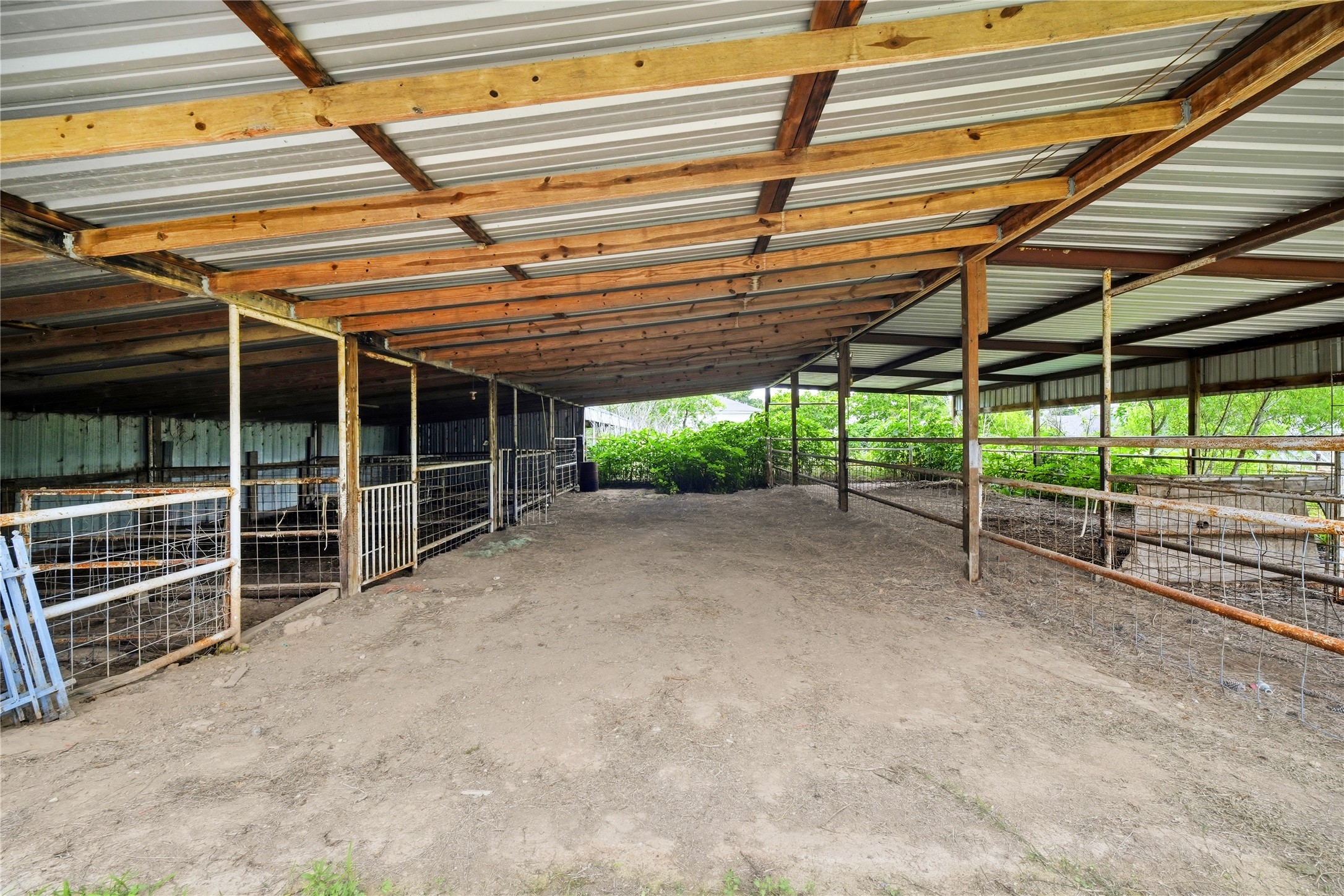 11741 Ezekiel Road Tomball, TX 77375 - Photo 24 of 30 a view of backyard with green space