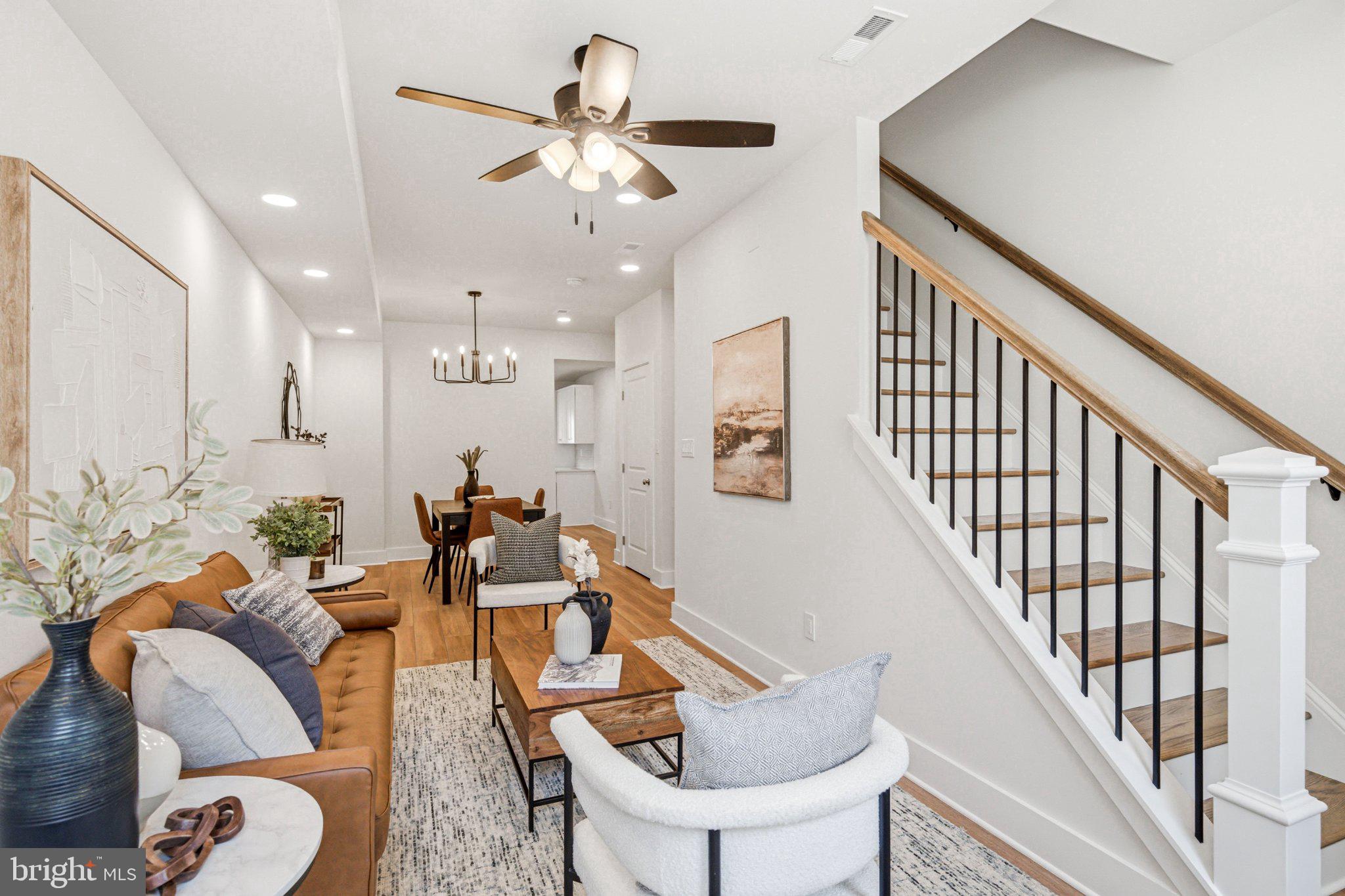 Modern elegance meets cozy charm.