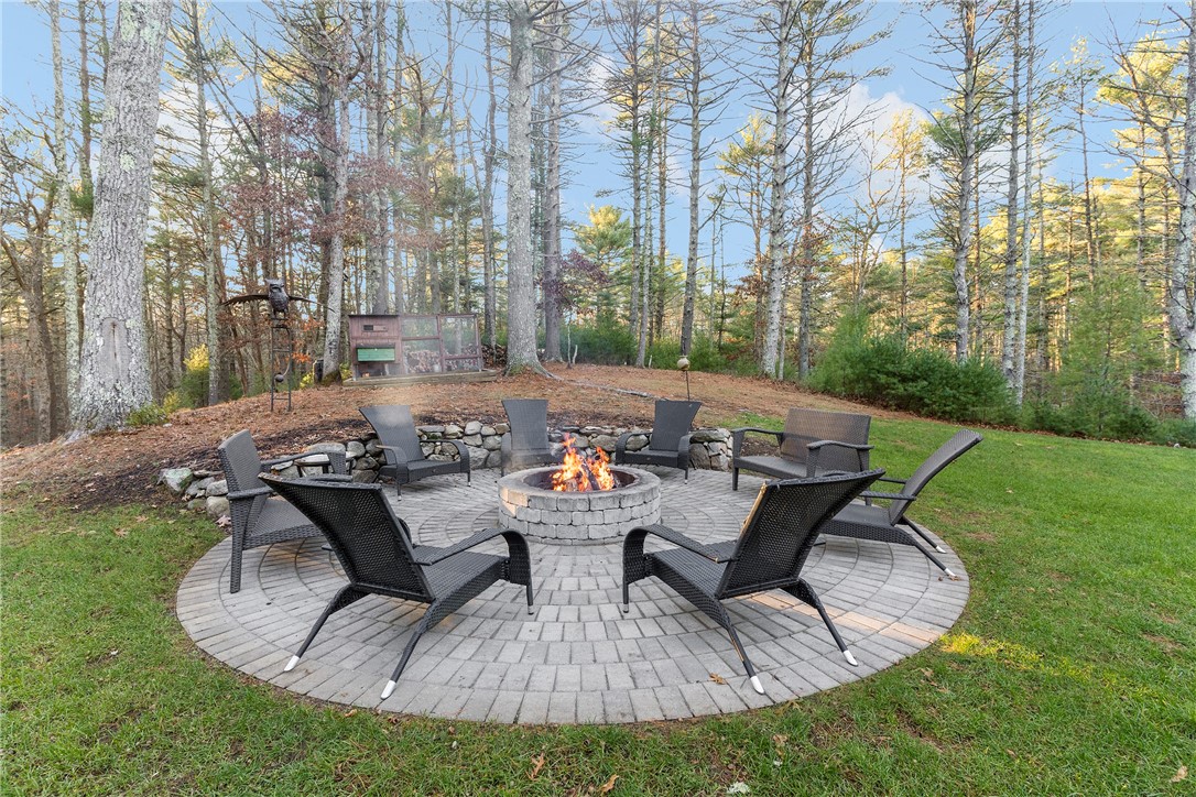 119 Locust Valley Road Exeter, RI 02822 - Photo 44 of 50 New Custom Firepit / Patio