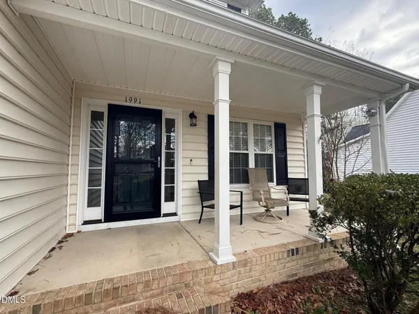 a view of a entryway front of house