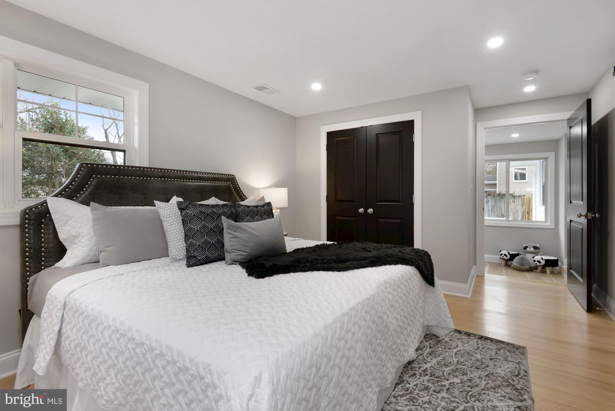 8007 Bainbridge Road Alexandria, VA 22308 - Photo 15 of 46 Hardwood Floors, LED Recessed Lighting