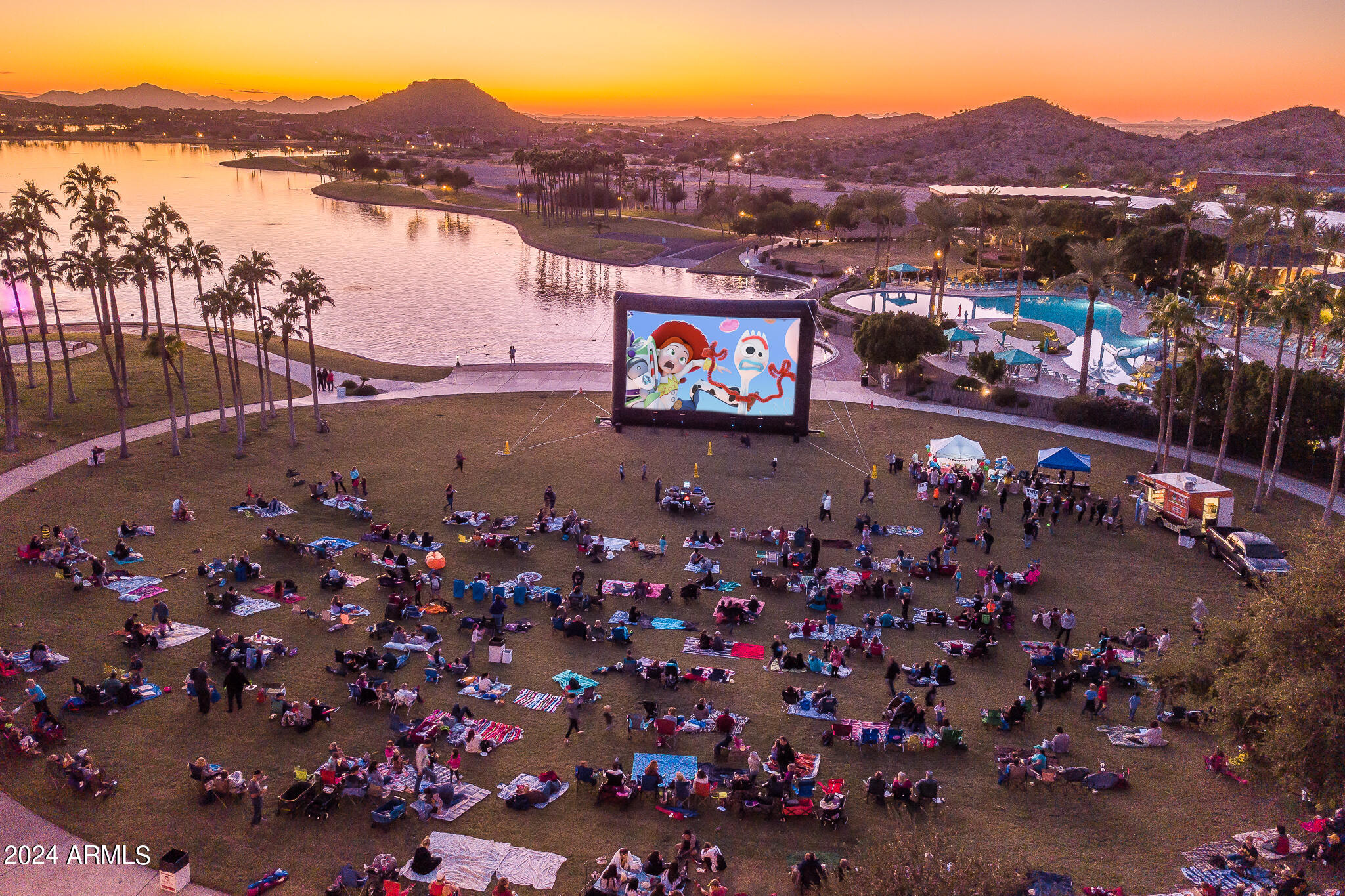 18156 West Narramore Road Goodyear, AZ 85338 - Photo 76 of 77 Estrella Lakeside Ampitheater