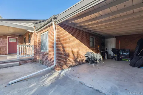 a view of an outdoor space with porch