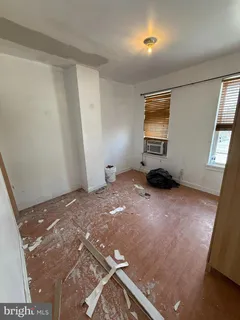 a view of a room with an empty space