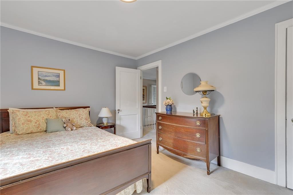 1020 River Road Beaver, PA 15009 - Photo 32 of 42 a bedroom with a bed and a dresser