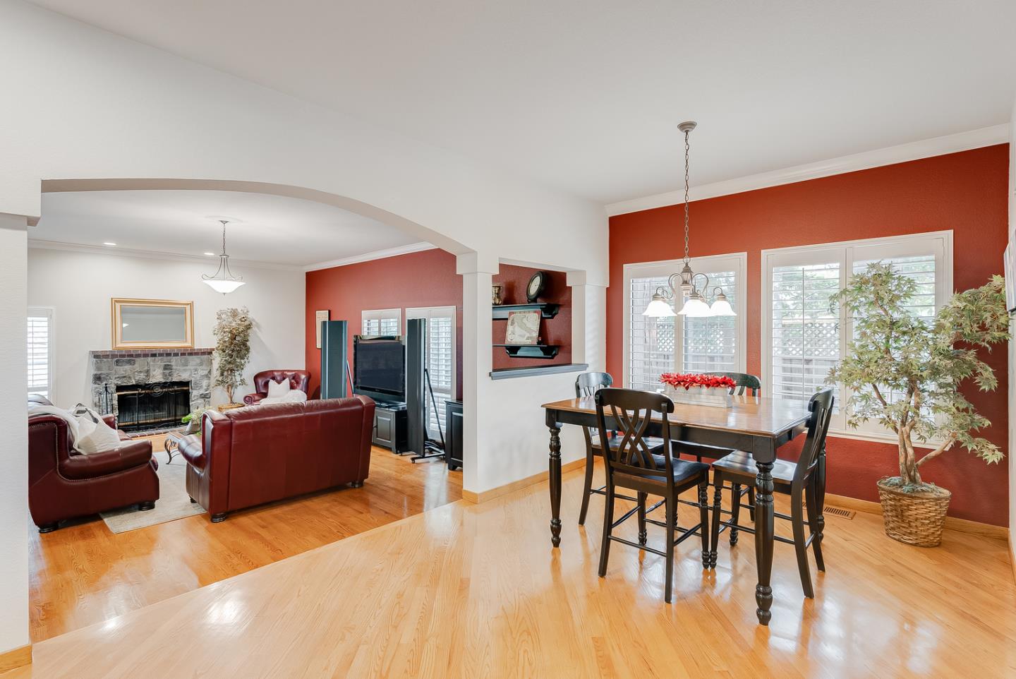 757 Harry Road San Jose, CA 95120 - Photo 26 of 60 a view of a dining room with furniture window and wooden floor