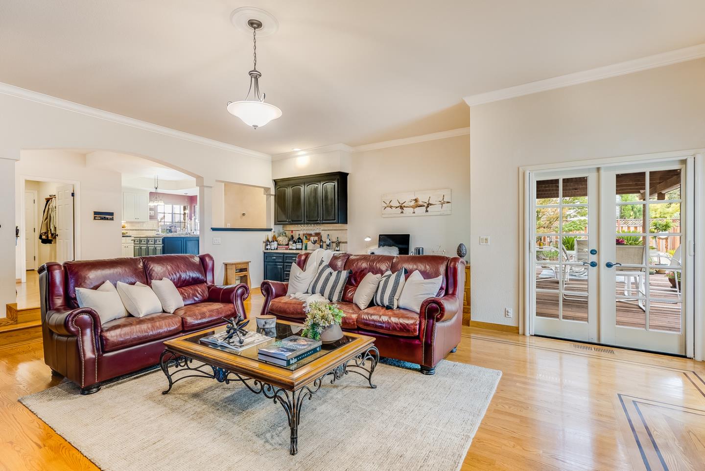757 Harry Road San Jose, CA 95120 - Photo 29 of 60 a living room with furniture a dining table and a rug