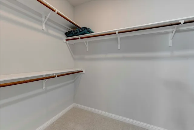 a view of walk in closet