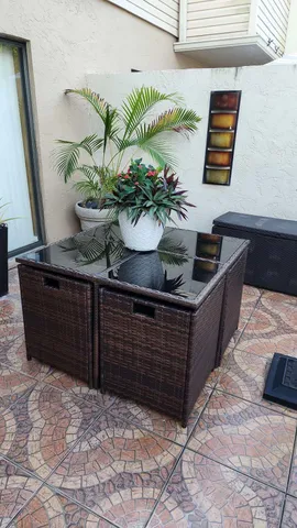 a view of living room with furniture