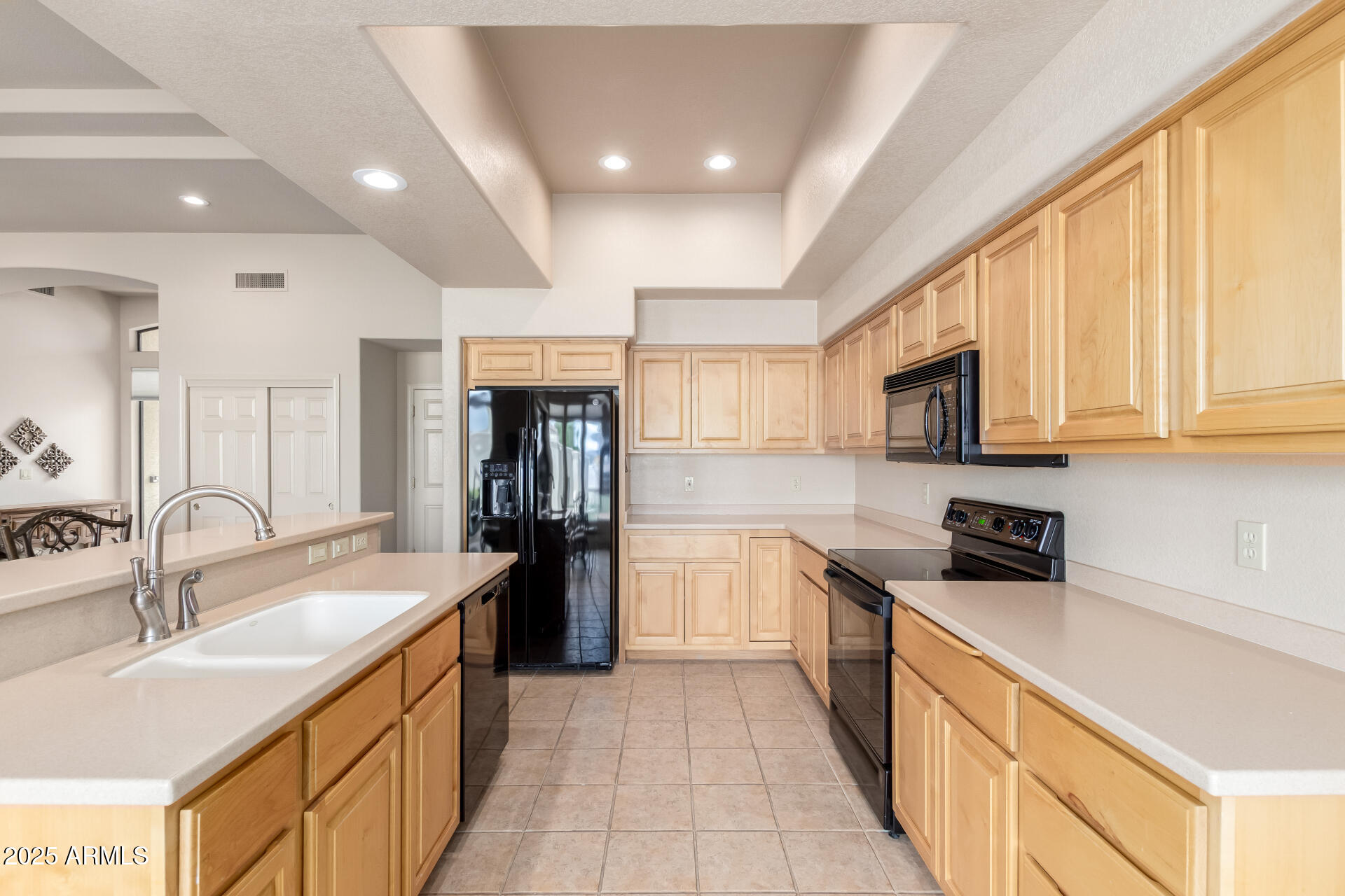 25621 North Sago Drive Rio Verde, AZ 85263 - Photo 11 of 45 a kitchen with stainless steel appliances granite countertop a sink and cabinets