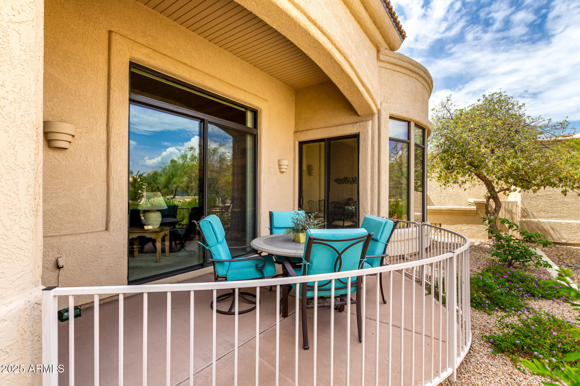 25621 North Sago Drive Rio Verde, AZ 85263 - Photo 25 of 45 a view of balcony with couch