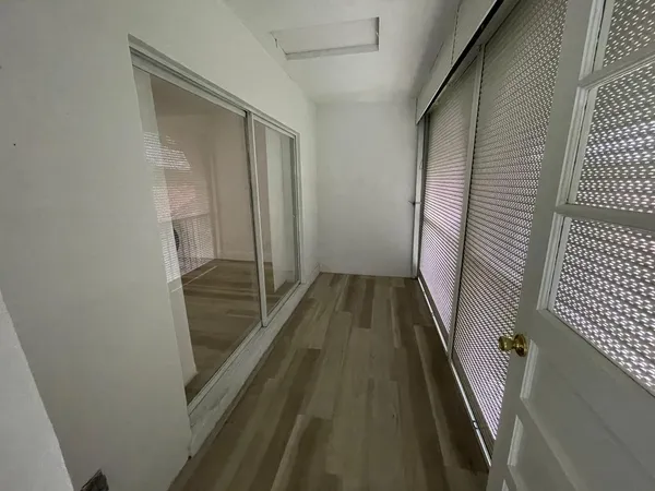 a view of wooden floor