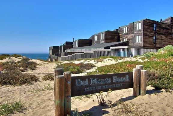 1 Surf Way, Unit 240 Monterey, CA 93940 - Photo 28 of 29 a view of a balcony with wooden fence