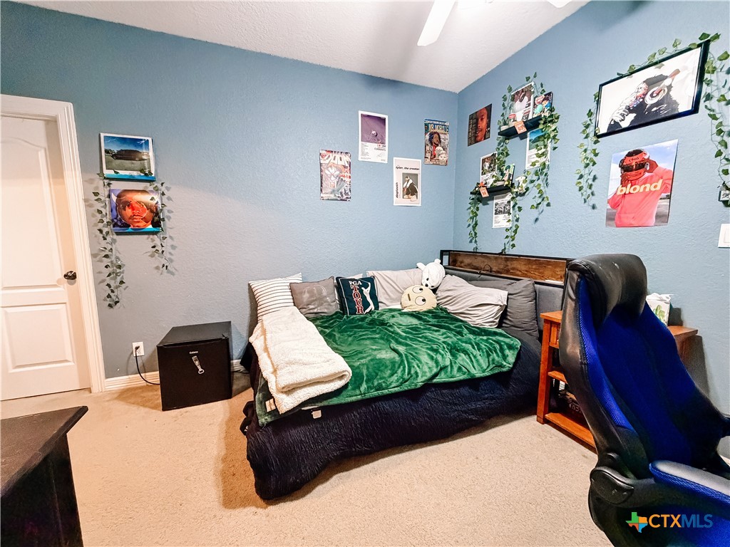 1027 Stagecoach Trail San Marcos, TX 78666 - Photo 22 of 36 a bed room with furniture and book shelf