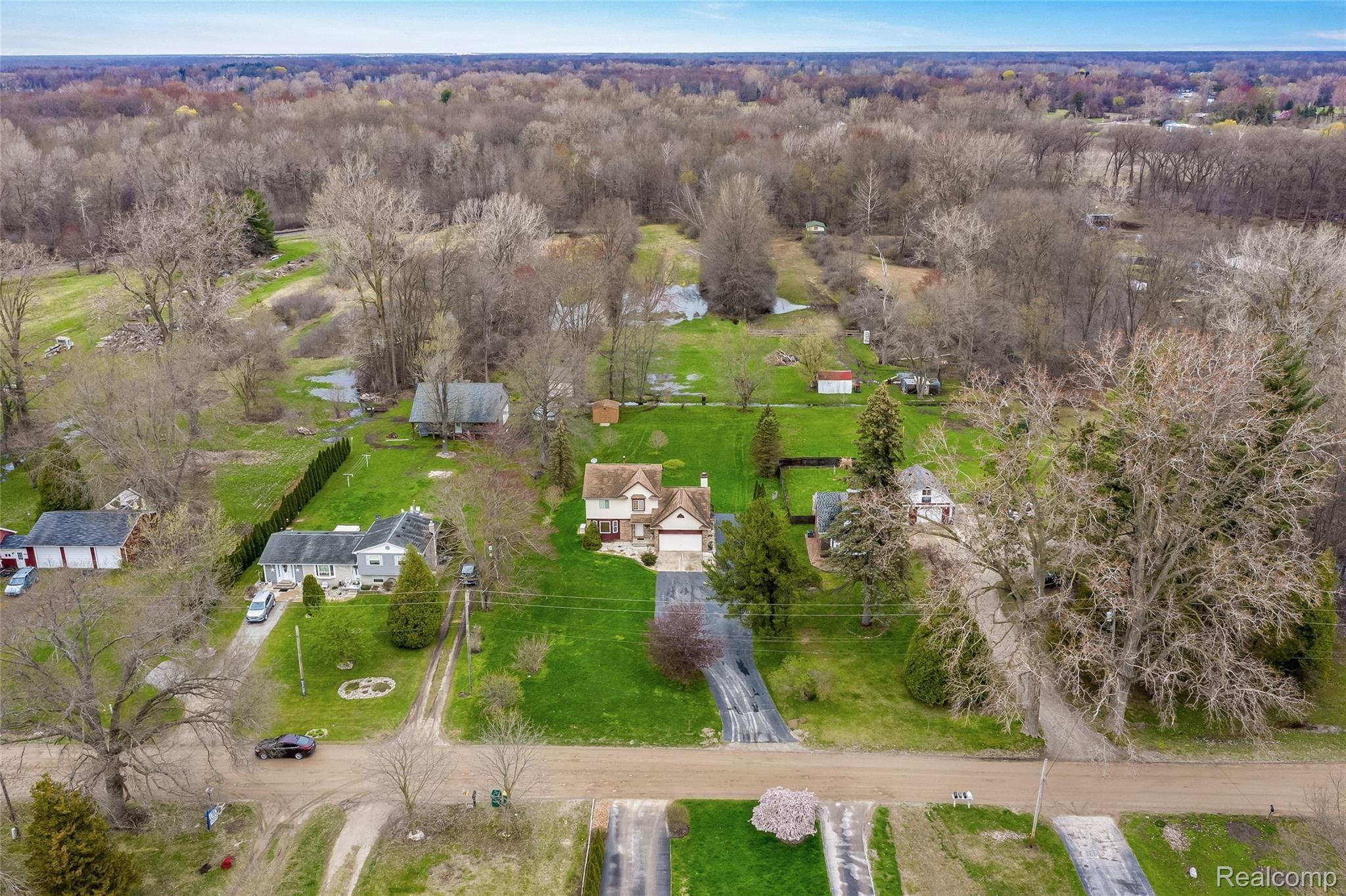 28970 Grix Road New Boston, MI 48164 - Photo 34 of 47 Drone-7.jpg