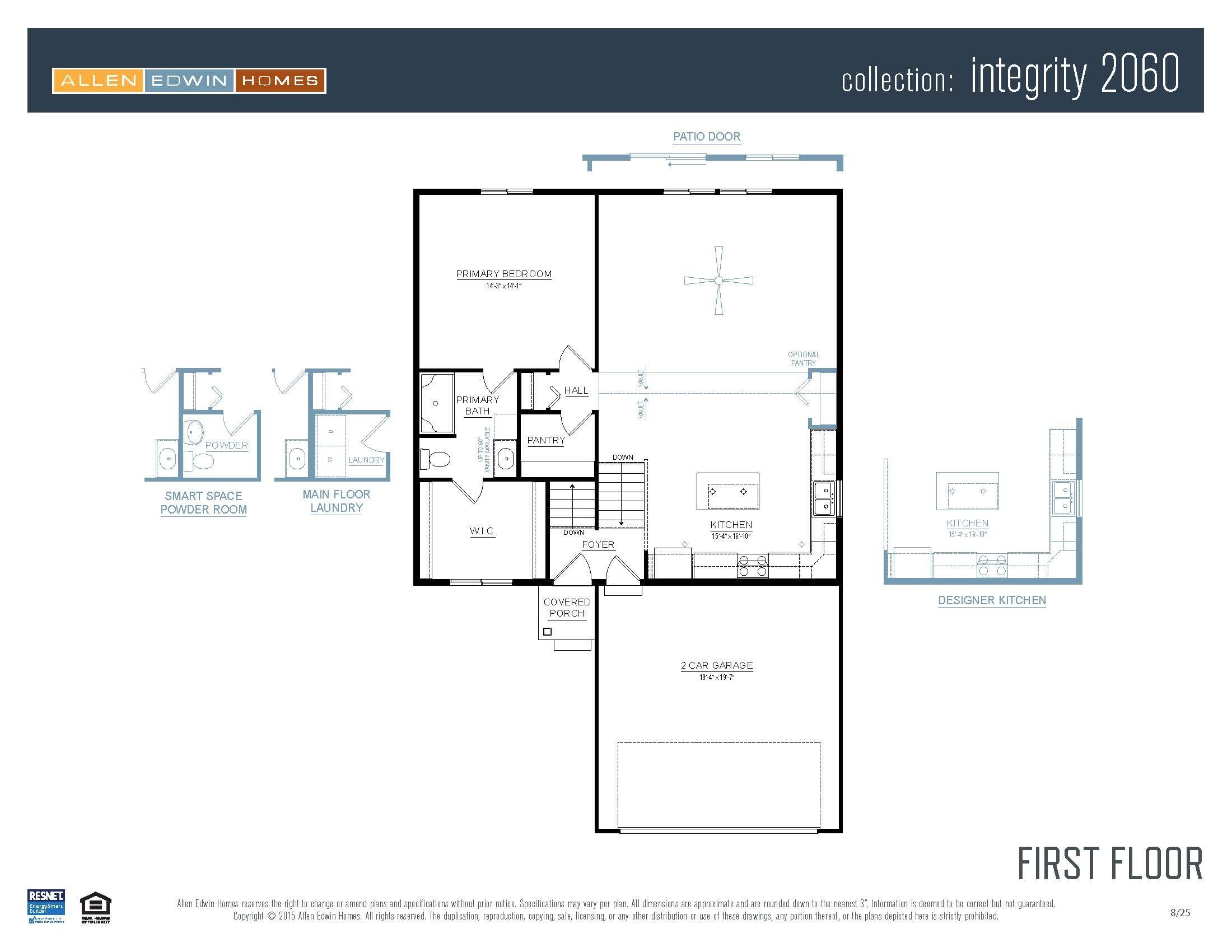 Lot 26 Pulver Road Three Rivers, MI 49093 - Photo 18 of 25 Integrity 2060 - 9.0 - First Floor