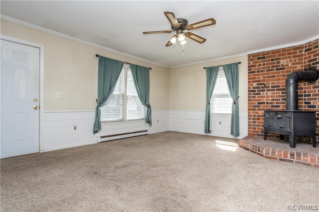 11610 Buckhorn Road Chesterfield, VA 23838 - Photo 5 of 37 an empty room with windows