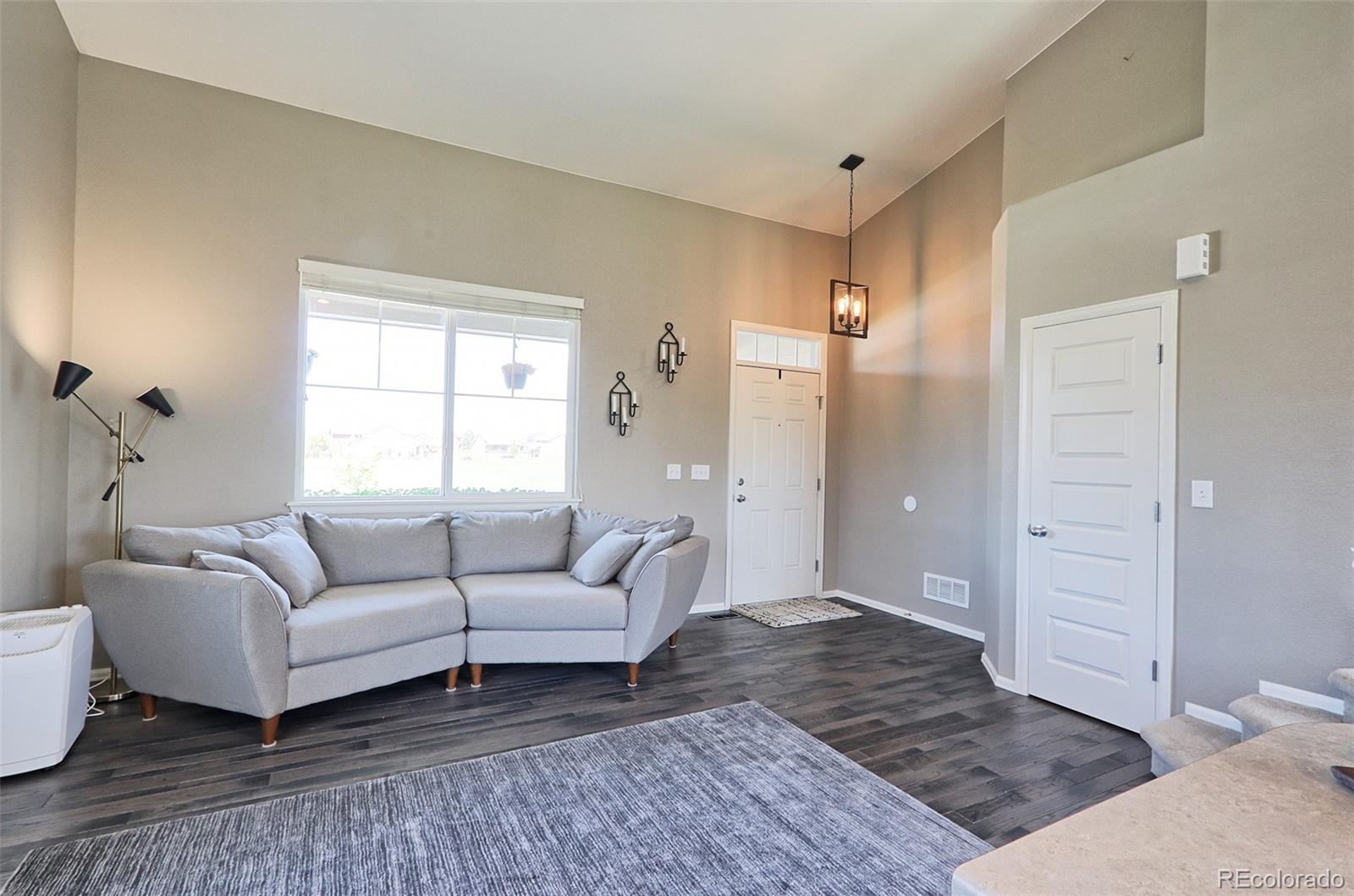 8376 Brandywine Avenue Frederick, CO 80504 - Photo 6 of 31 a living room with furniture and a rug