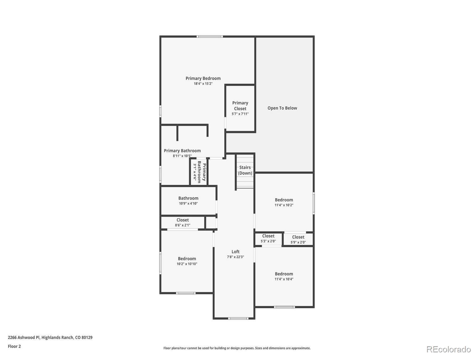 2266 West Ashwood Place Highlands Ranch, CO 80129 - Photo 47 of 48 a picture of a floor plan