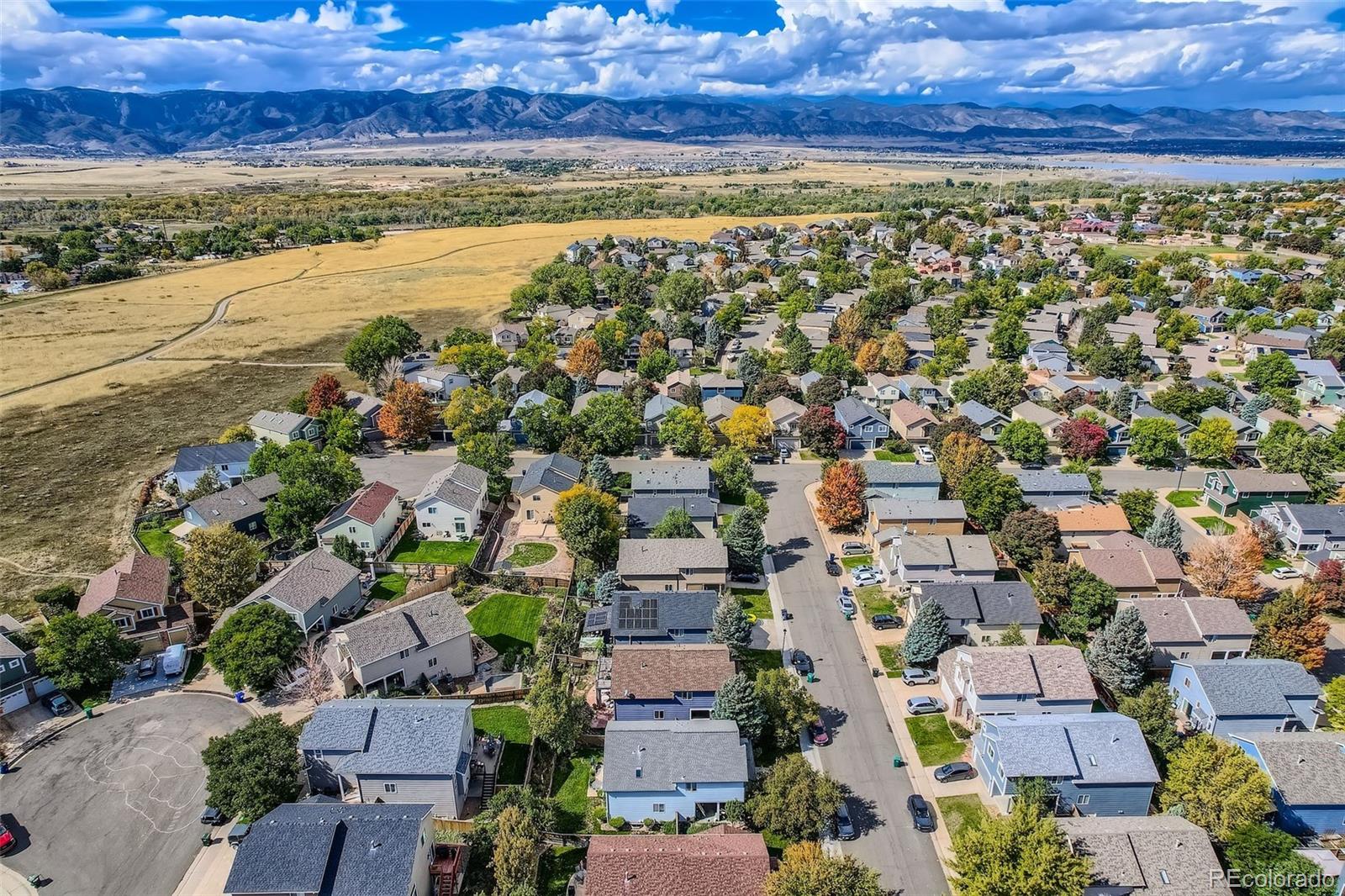 2266 West Ashwood Place Highlands Ranch, CO 80129 - Photo 5 of 48 an aerial view of residential building with outdoor space