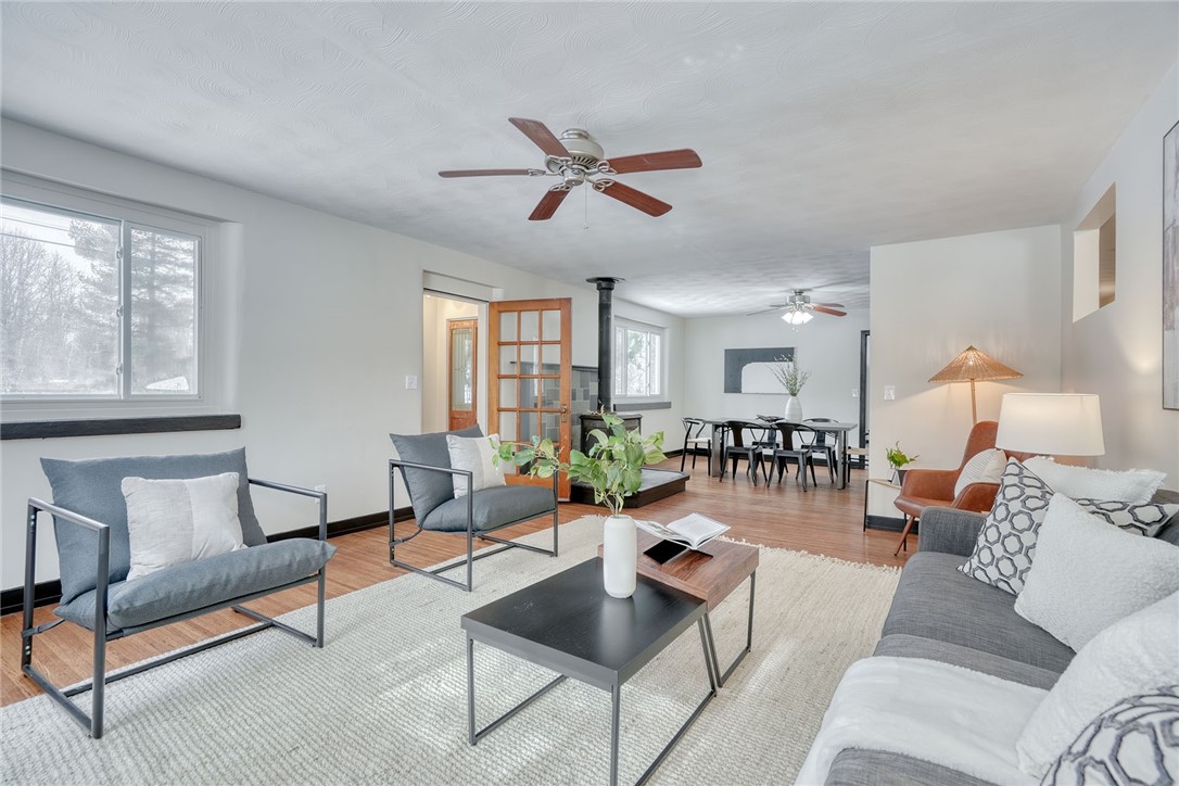 528 Whiting Road Webster, NY 14580 - Photo 7 of 50 LIVING ROOM * VIEW TO DINING ROOM