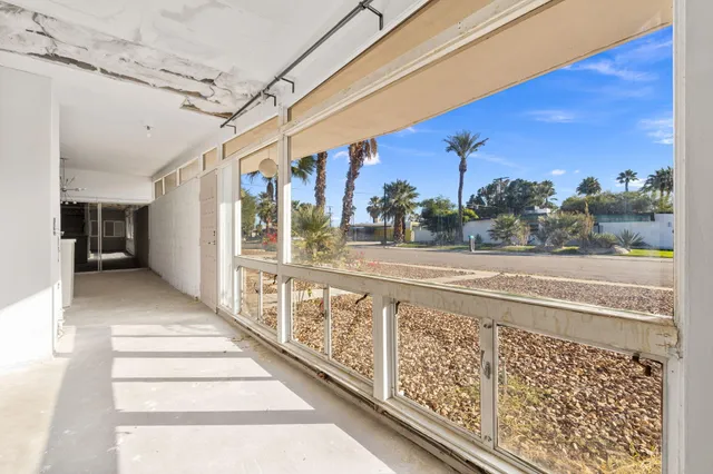 a view of an entryway