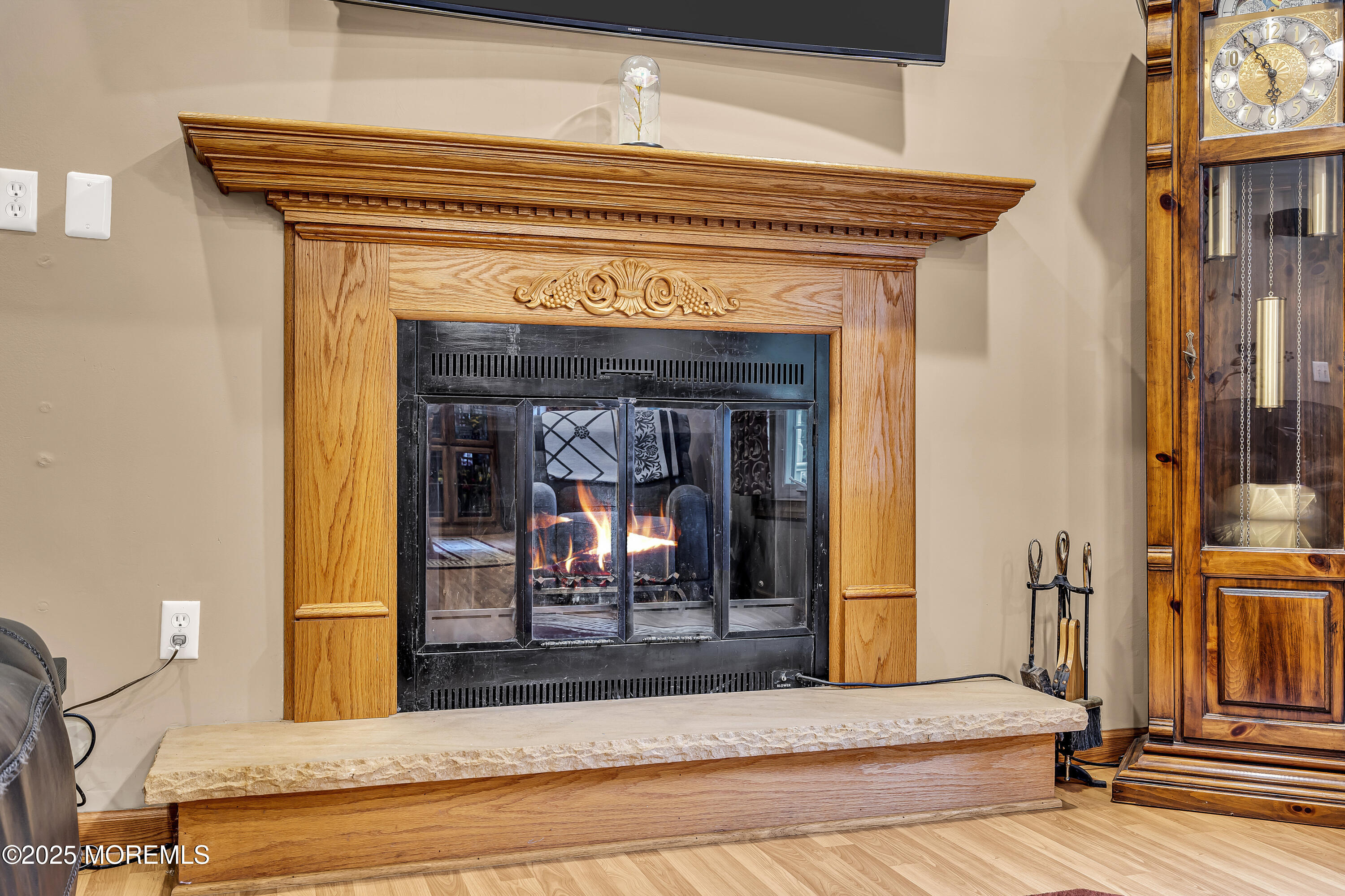444 Cook Road Jackson, NJ 08527 - Photo 10 of 71 a view of living room with furniture and a fireplace