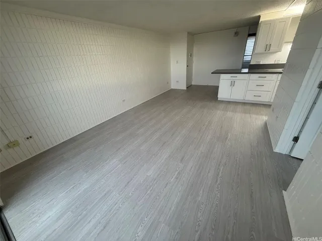 wooden floor in a kitchen
