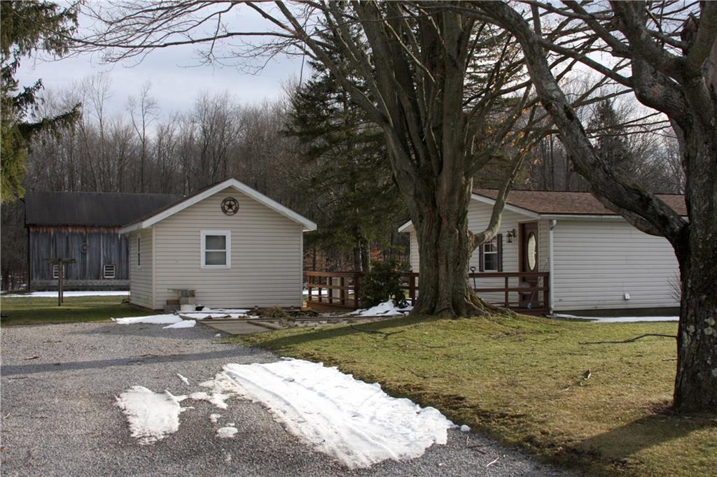 160 West County Line Road Jamestown, PA 16134 - Photo 3 of 18 Side entry with a view of the deck from the main drive