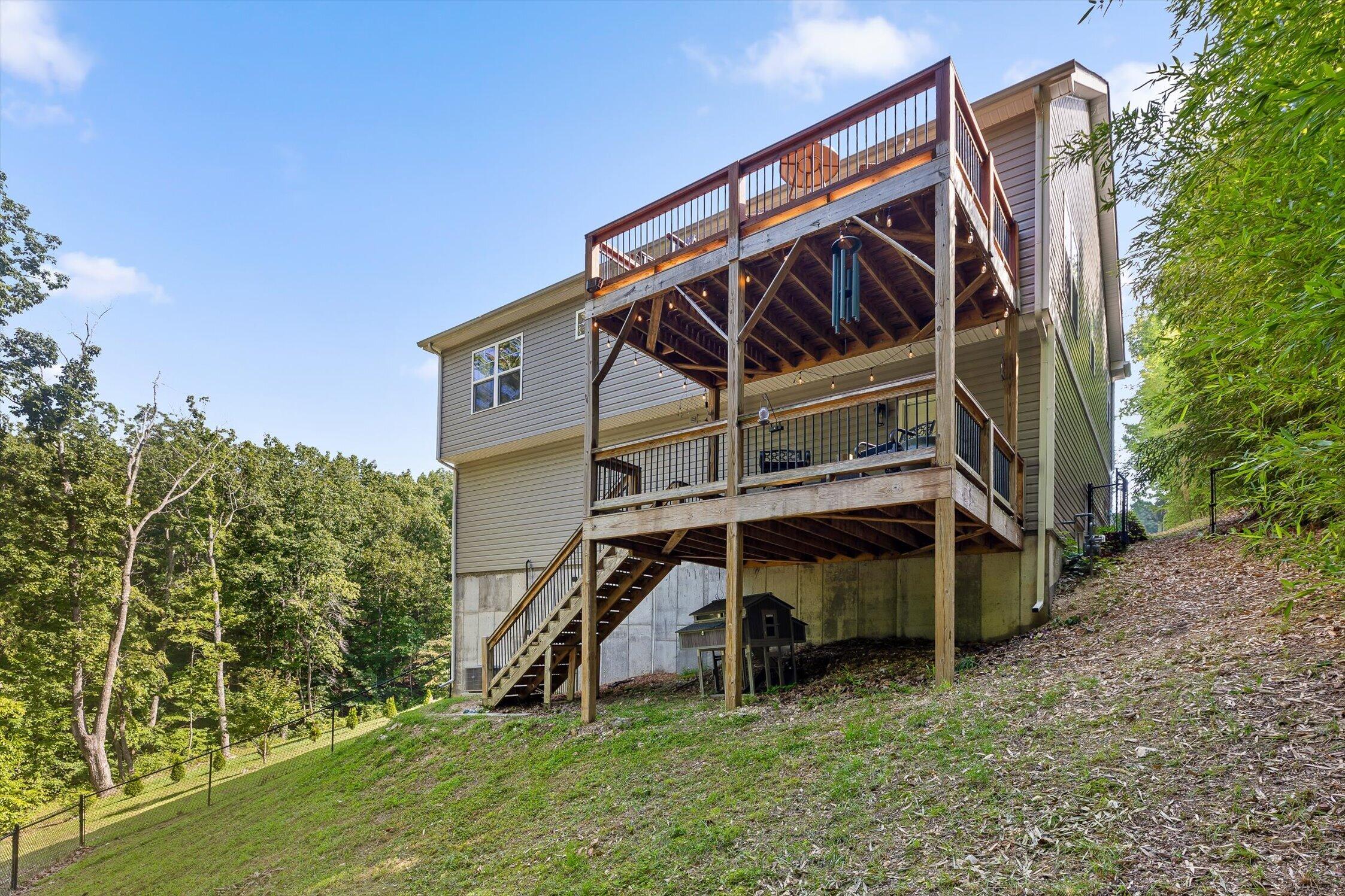 6362 Chandler Hill Road Ooltewah, TN 37363 - Photo 30 of 34 2 levels of outdoor living