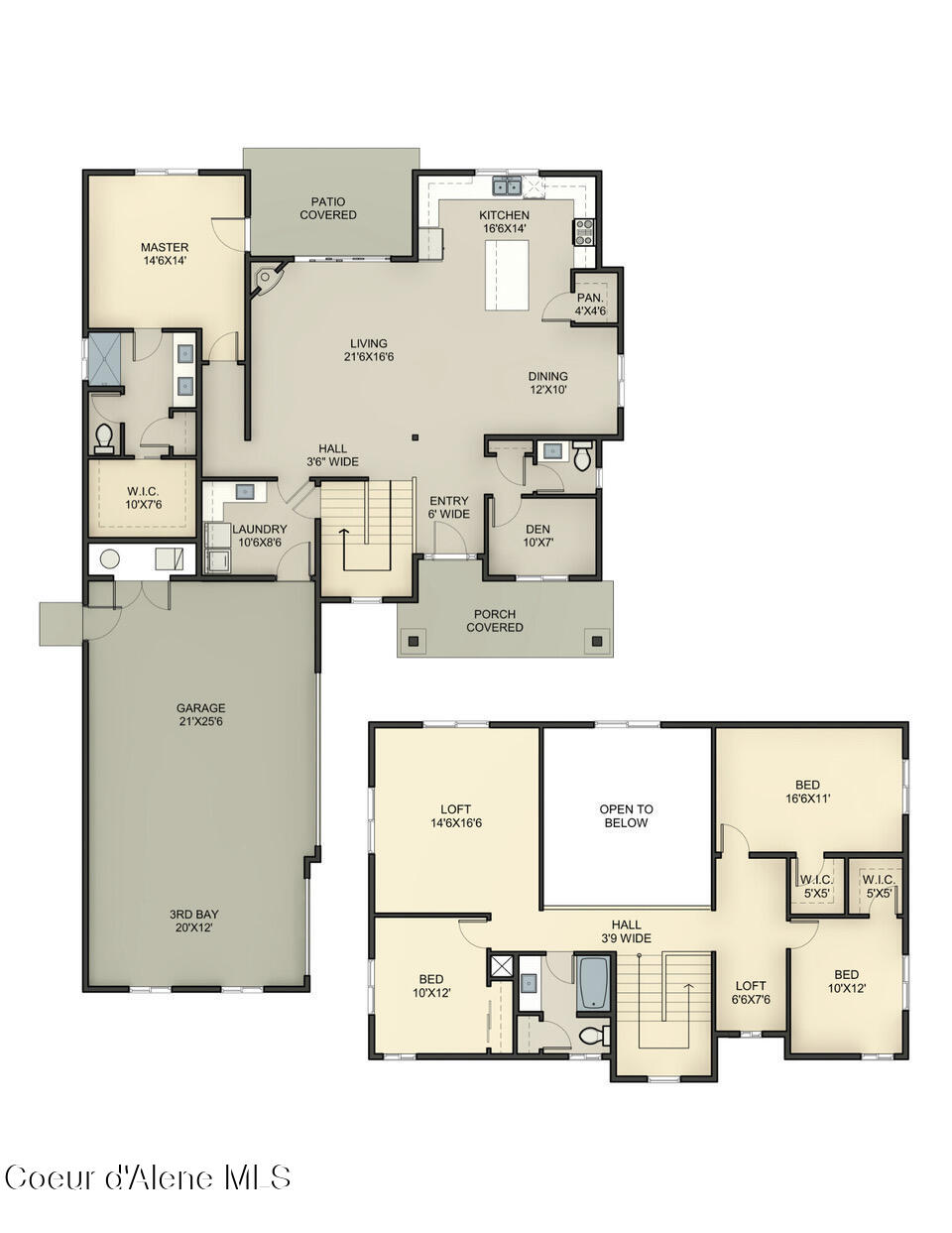 995 East Steeple Chase Road Hayden, ID 83835 - Photo 43 of 43 Whistler+ Plan