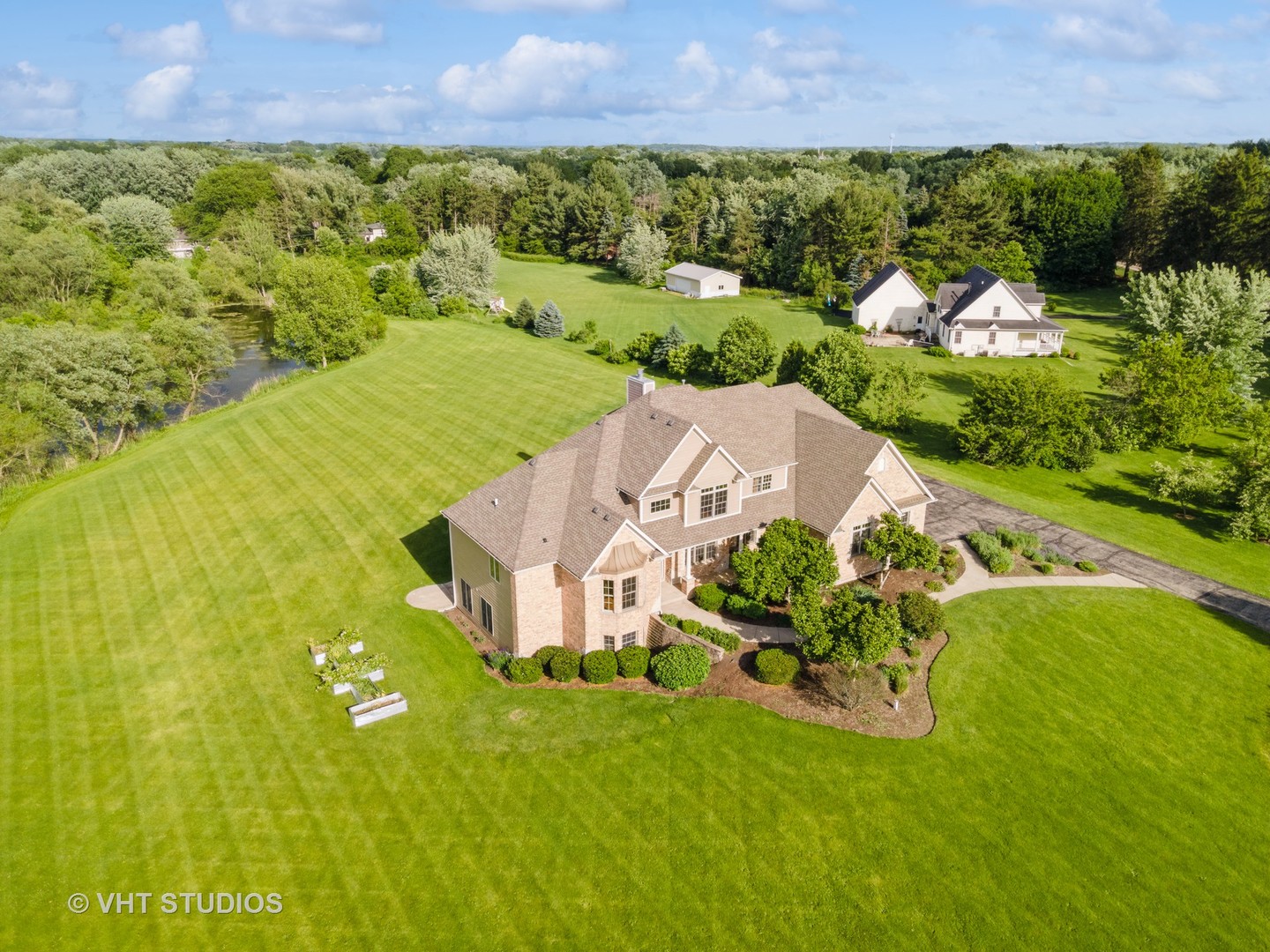 41W640 Burlington Road St. Charles, IL 60175 - Photo 30 of 39 a view of a house with a yard