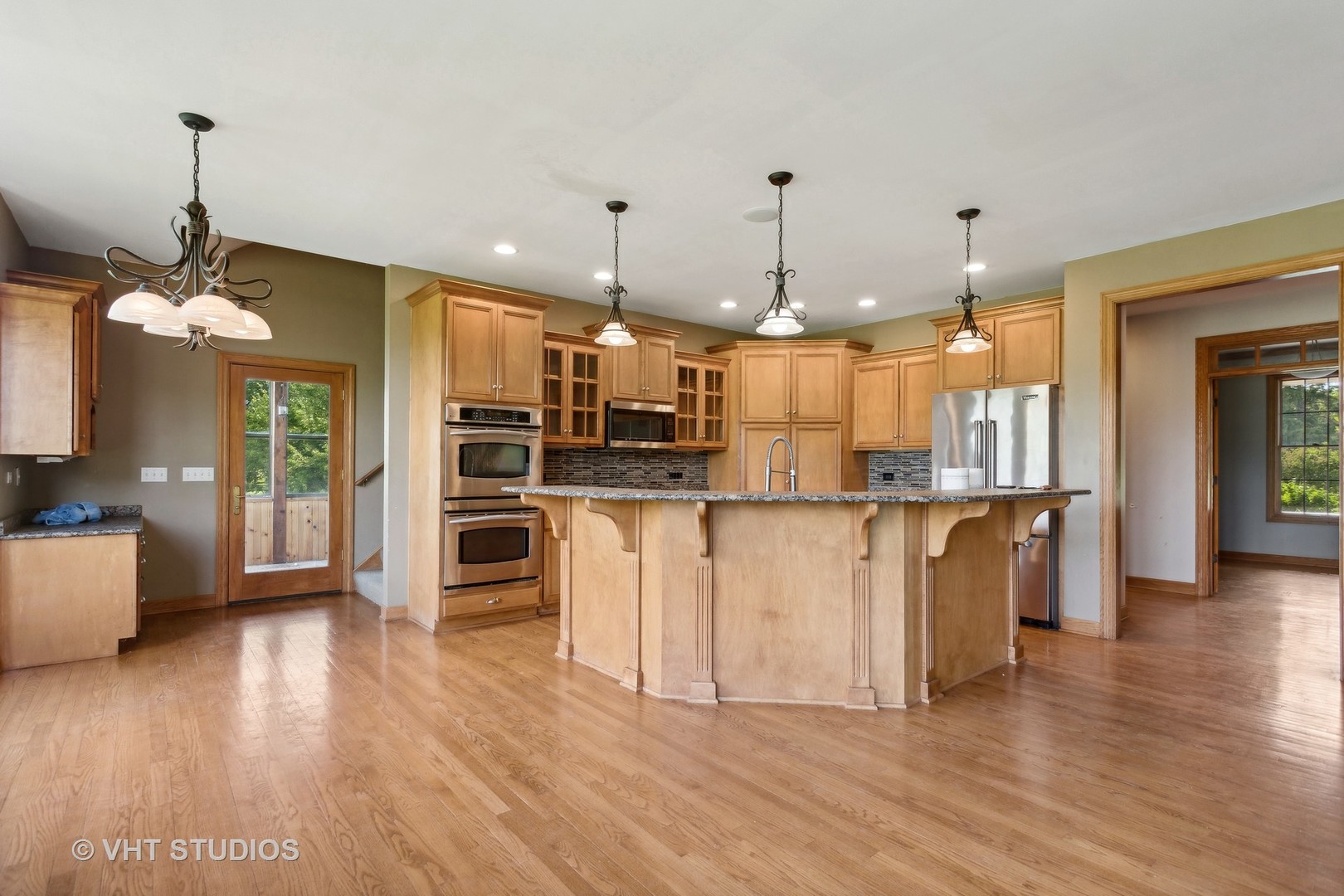 41W640 Burlington Road St. Charles, IL 60175 - Photo 9 of 39 a view of kitchen with cabinets and wooden floor