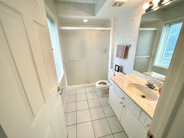 a view of a room with window